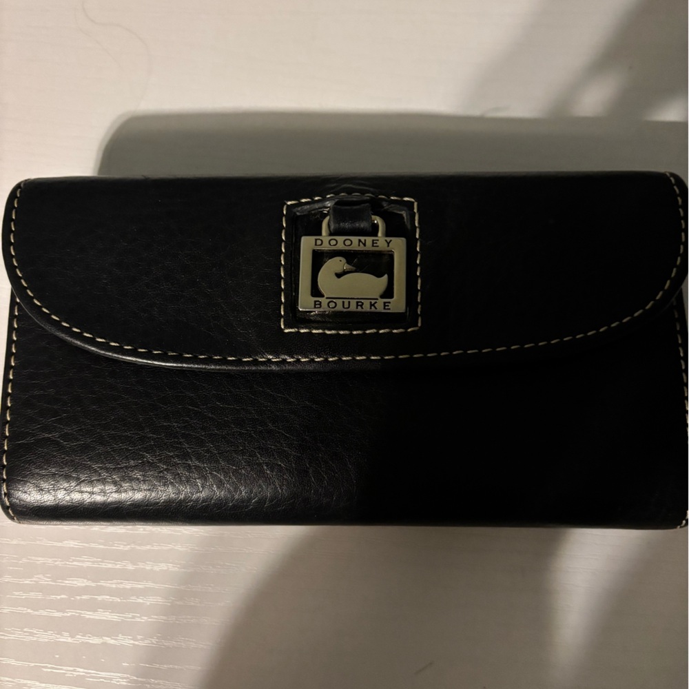 Dooney & Bourke Black Leather Wallet